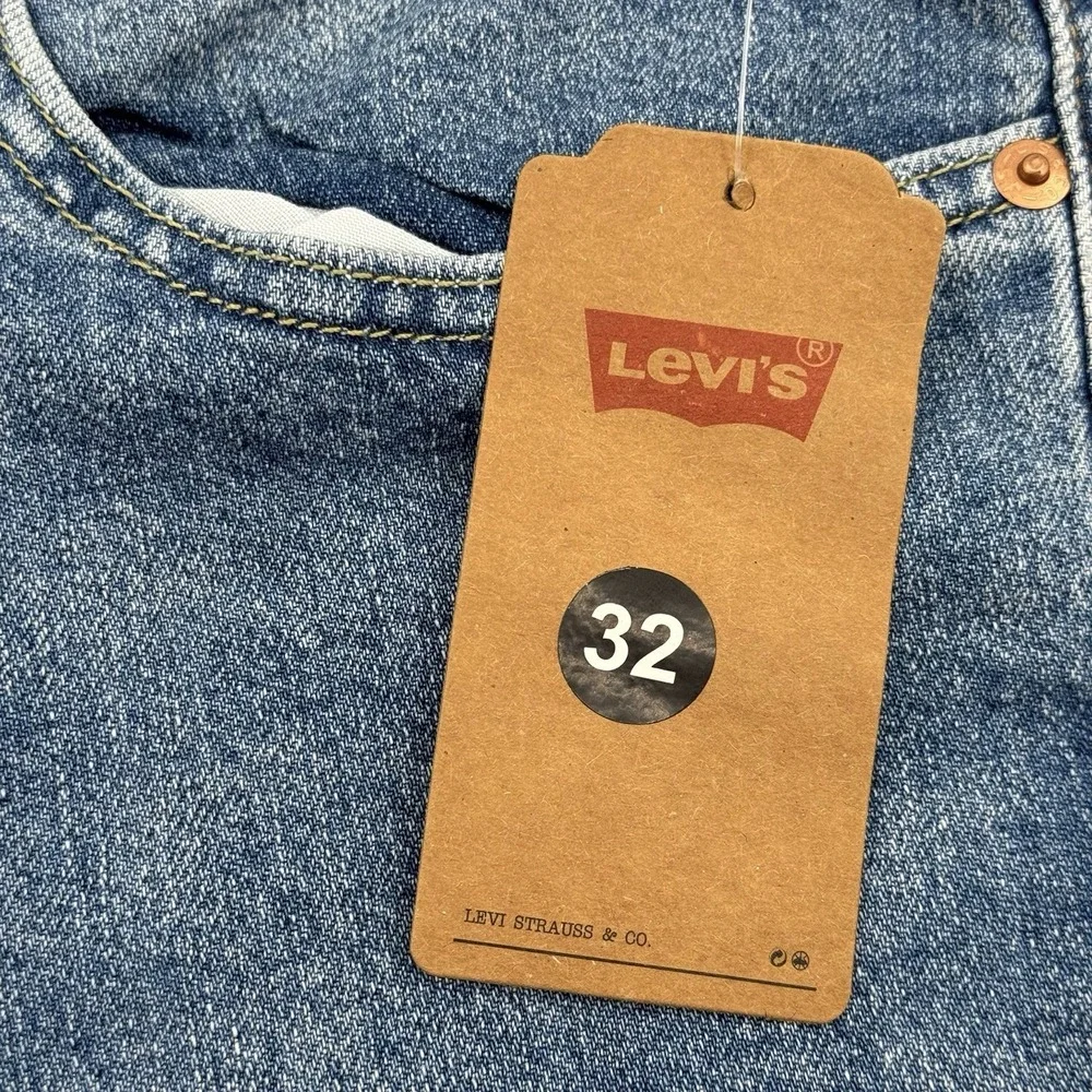 Levi's 511 Slim Fit Jeans Men's 32x32 Blue Denim NWT Reclaimed Sustainable
